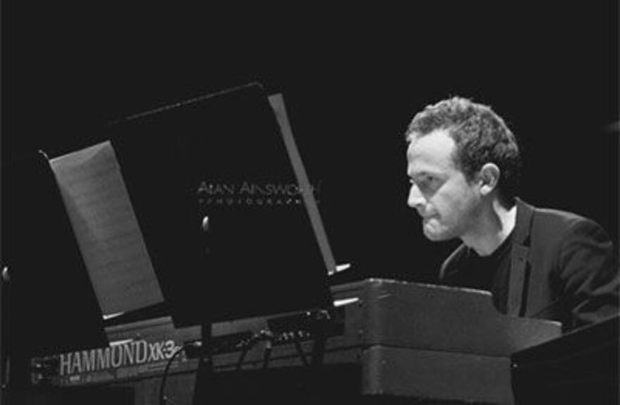 Ross Stanley at the organ