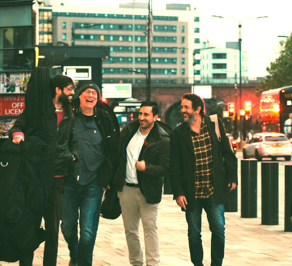 Jamil Sheriff Quartet in street