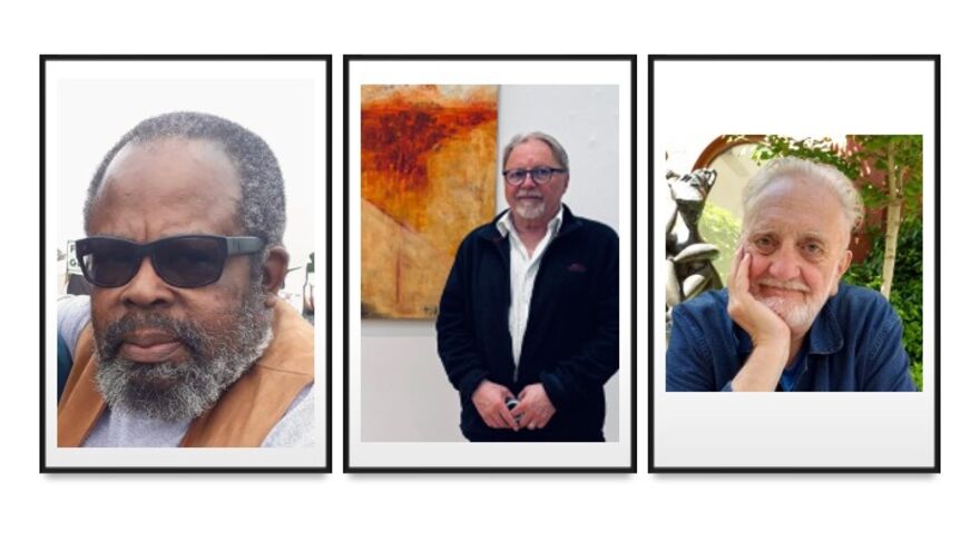 images of Charles simmonds, peter bowden and geoff wright