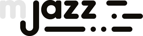 black text on white background saying mjazz