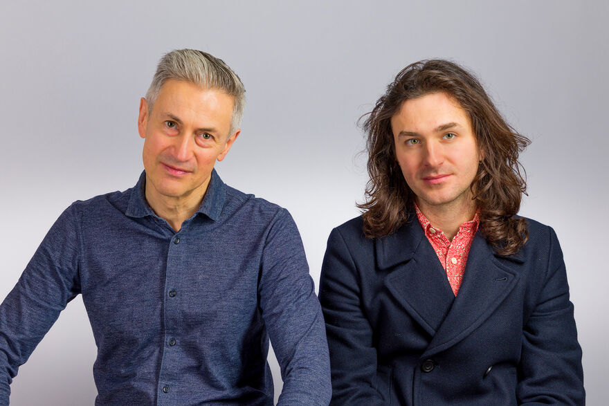 Dave O'Higgins and Rob Luft side by side